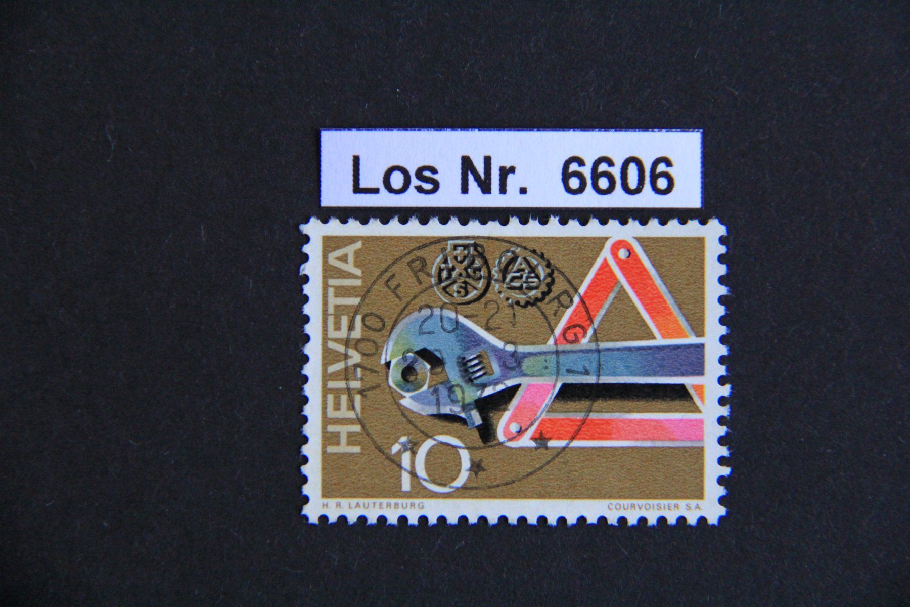 Tutti i francobolli: CH 1972 sauberer Vollstempel                        Los 6606 – Usato da Volken venduto da jukon65