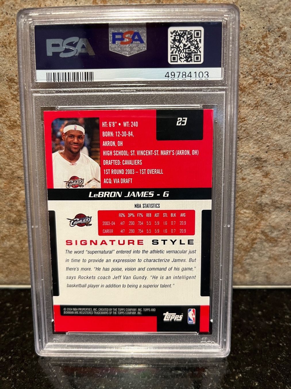 Nba Carte collezionabili: NBA LeBron James Bowman Signature PSA – Usato da Moudon venduto da AndreSR89 1