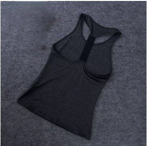 Neuwertiges Damen Sport Top dunkelgrau für Gr. XS/S - 226232