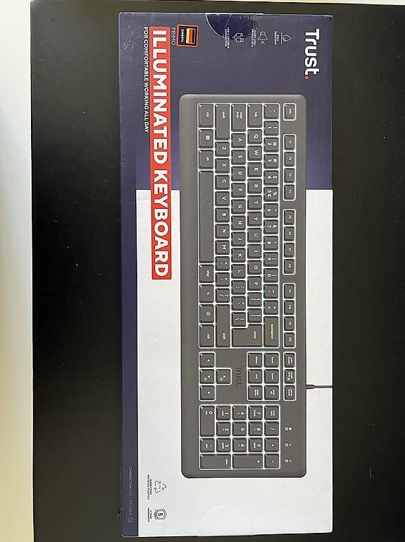 Tastiere: Trust Illuminated Keyboard (neu) – Nuovo e nell'imballaggio originale da Ittigen venduto da Buri47 1