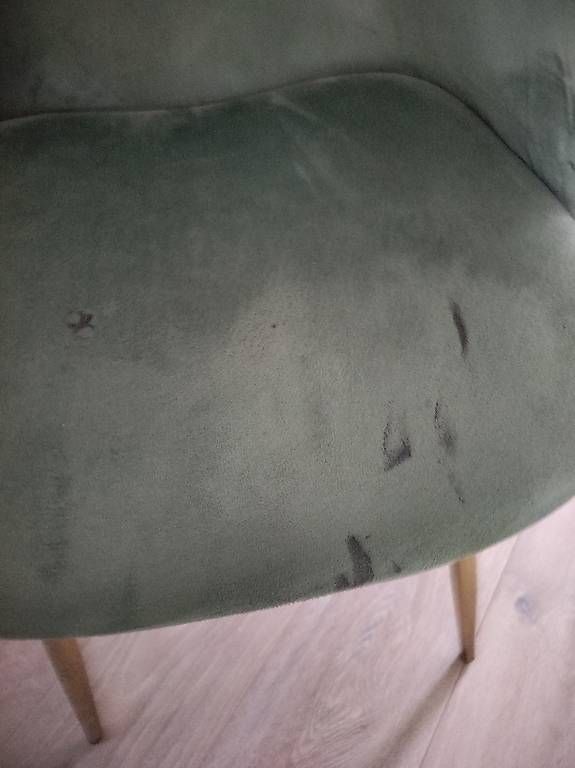 Livique Stühle: Lot de 4 chaises velours vert – Gebraucht aus Yverdon-les-Bains von chr_bx8x 1
