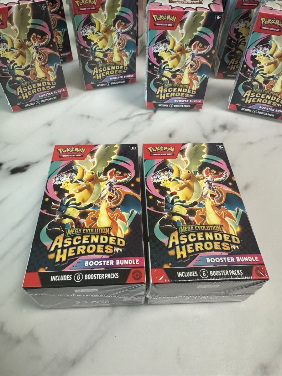 Pokémon Carte collezionabili: Pokémon Mega Evolution Ascended Heroes Booster Bundle 2x – Nuovo e nell'imballaggio originale da Schlieren venduto da Villy87
