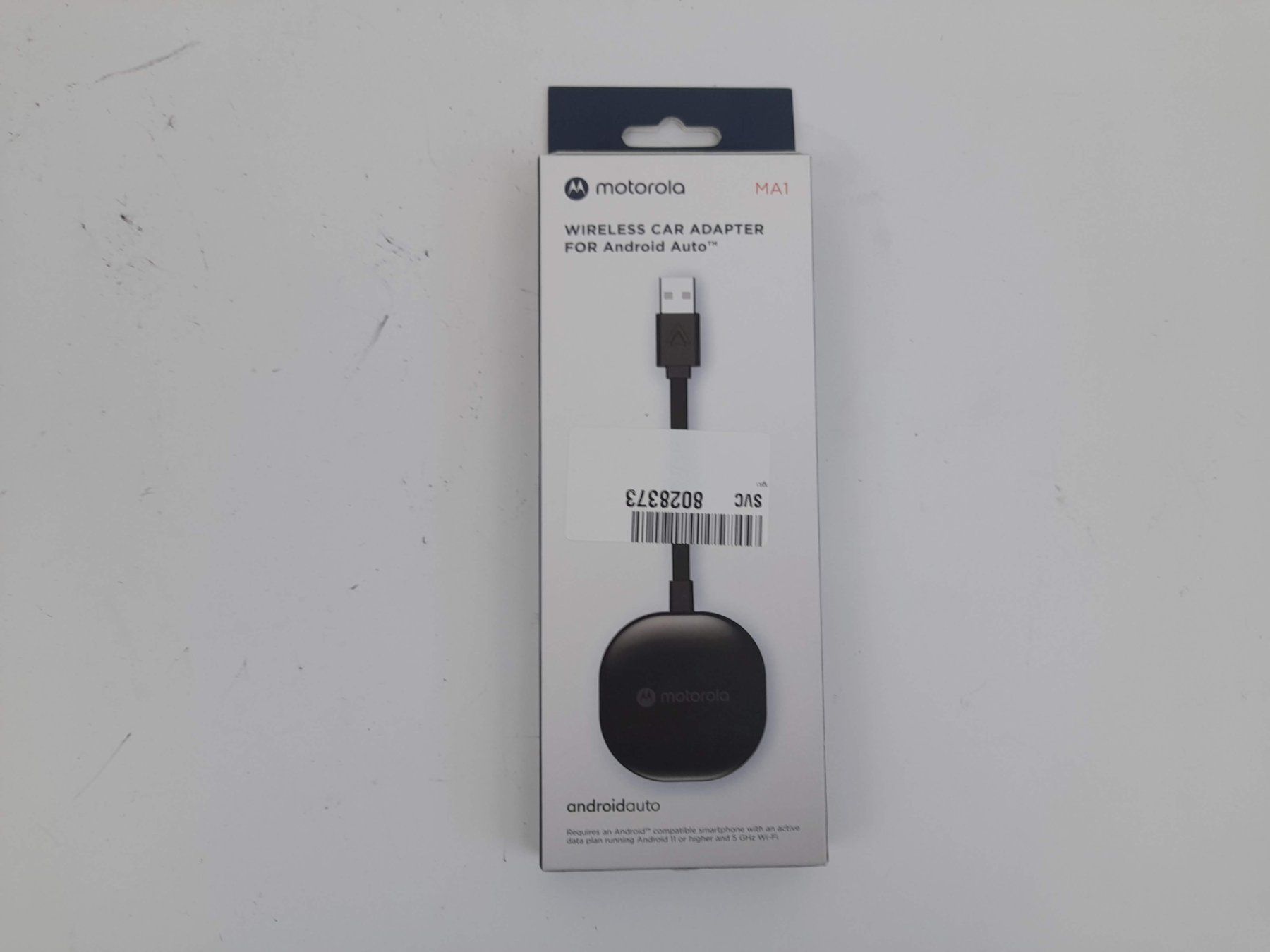 Unità & Adattatore: MOTOROLA drahtloser Autoadapter für Android Auto – Nuovo (secondo la descrizione) da Liebefeld venduto da Restwert_Liebefeld