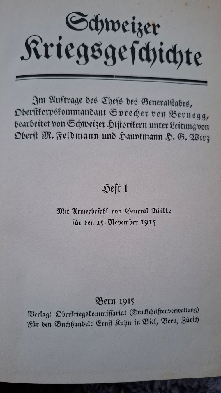 Libri: Schweizer Kriegsgeschichte Band 1-4 – Usato da Effretikon venduto da pelemivella 4