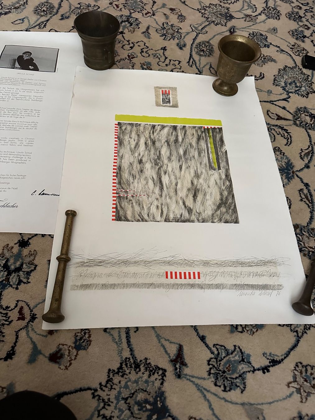 Grafica & Litografie: Grafik von U.Schad – Usato da Münchwilen TG venduto da Mercurius63