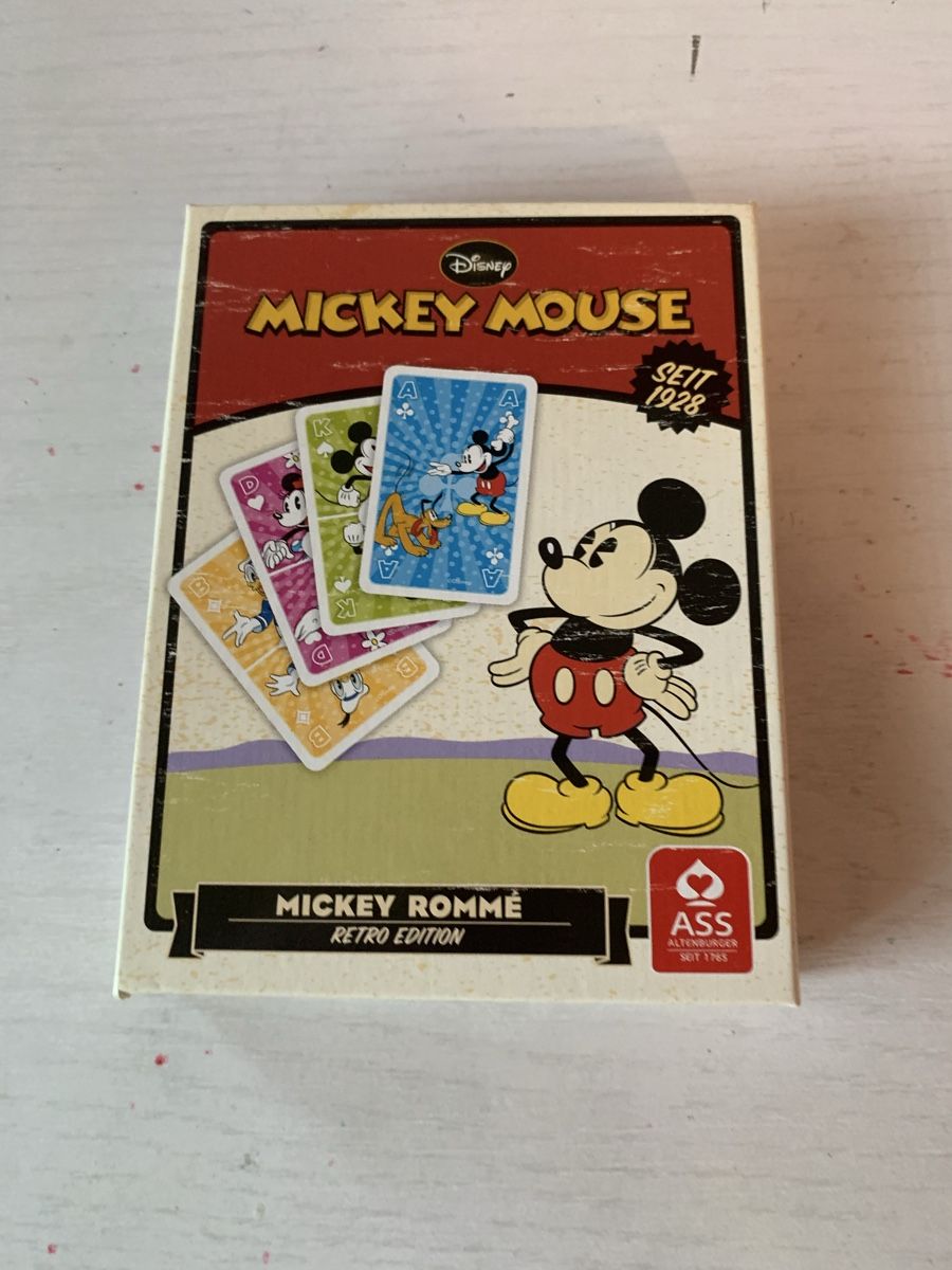 Giochi: Mickey Mouse Jasskarten – Nuovo e nell'imballaggio originale da Oberentfelden venduto da chelsea25