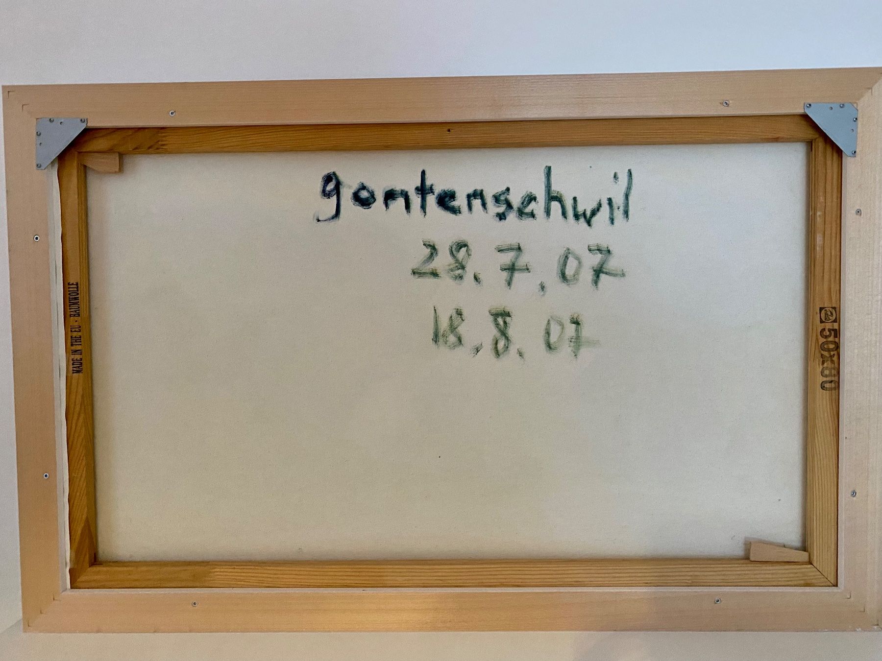 Gemälde: Landschaftsbild Kurt Hediger – Gebraucht aus Beinwil am See von sternenhimmel07 3