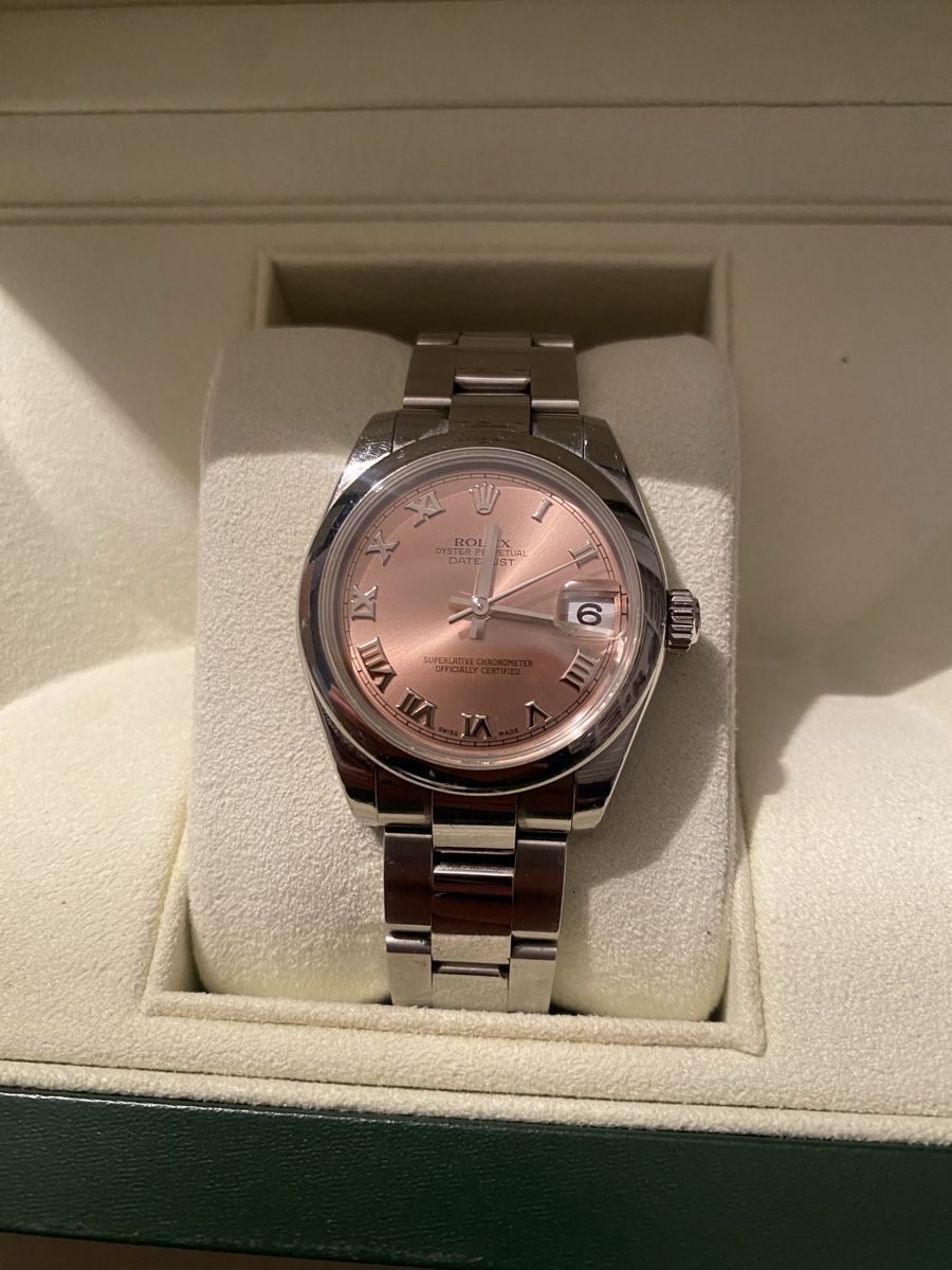 Rolex Orologi: Authentic Ladies Rolex Datejust Pink Dial - Pristine! – Nuovo (secondo la descrizione) da Herrliberg venduto da non_5qdb 1