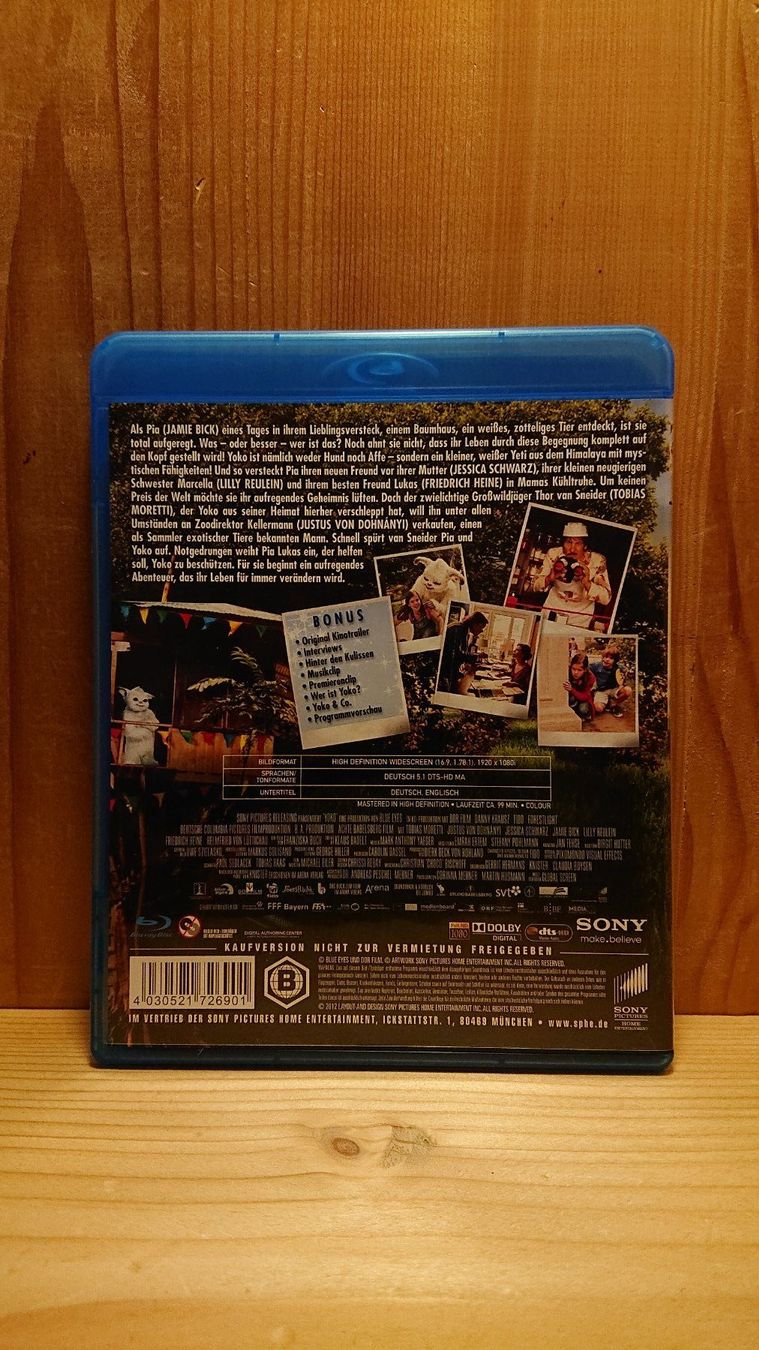Tous les DVDs: YOKO Blu-Ray mit Jessica Schwarz – D'occasion à Wilderswil par Exebub 1