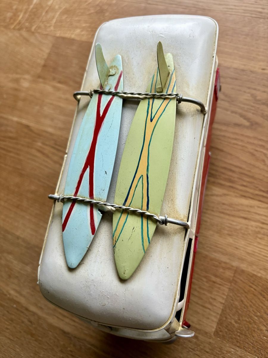 Alle Dekorationen: VW Bus Surf Vintage Deko aus Blech – Gebraucht aus Zürich von Limebach 3