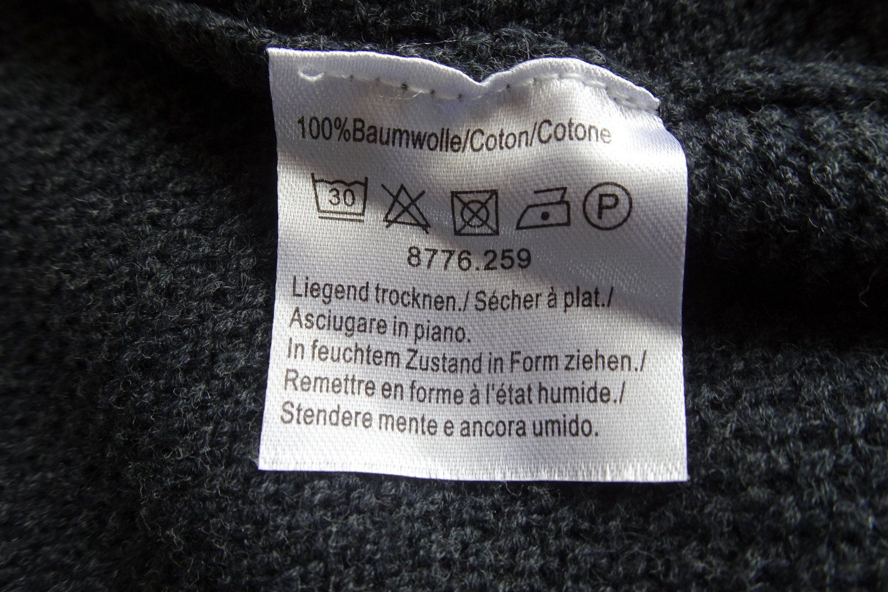 Jacken: Baumwoll Strickjacke Herren Gr. S – Gebraucht aus Strengelbach von schmetterling20 3