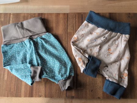 2er Set Pumphosen 56/62 ungetragen Handmade