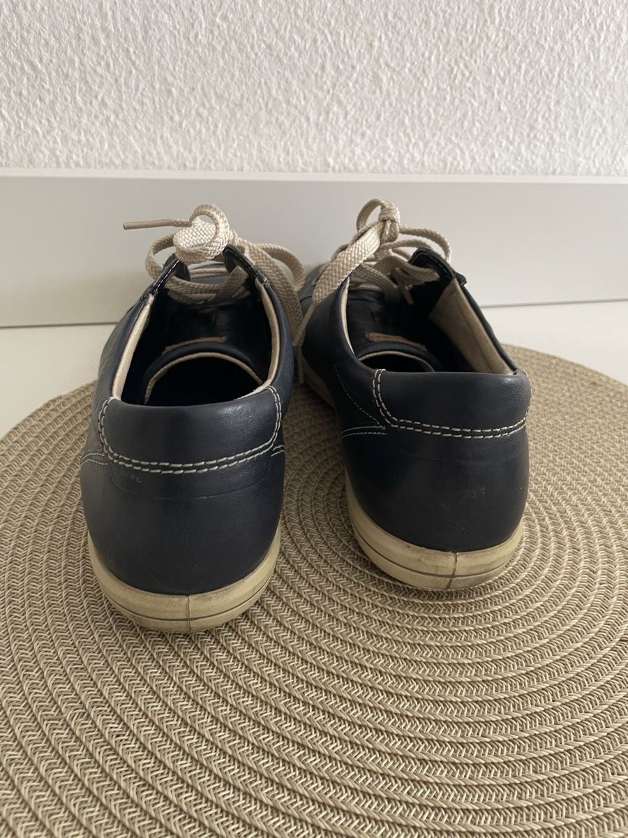 Ecco Scarpe da donna: Chaussures ECCO bleues en cuir, taille 38, – Usato da Lyss venduto da ukiuki21 2