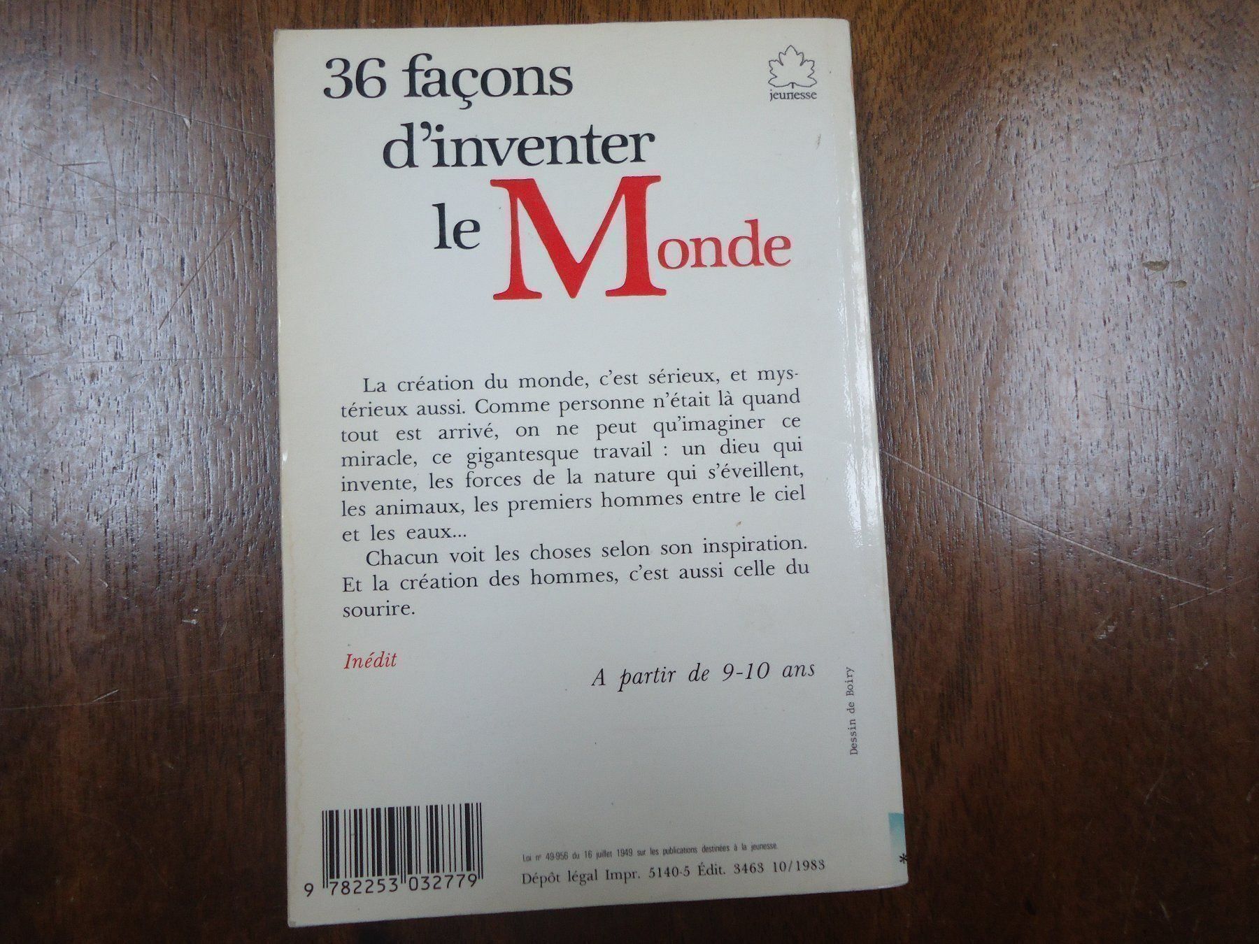 Bücher: 36 façons d'inventer le monde – Gebraucht aus Vessy von bm.par 1