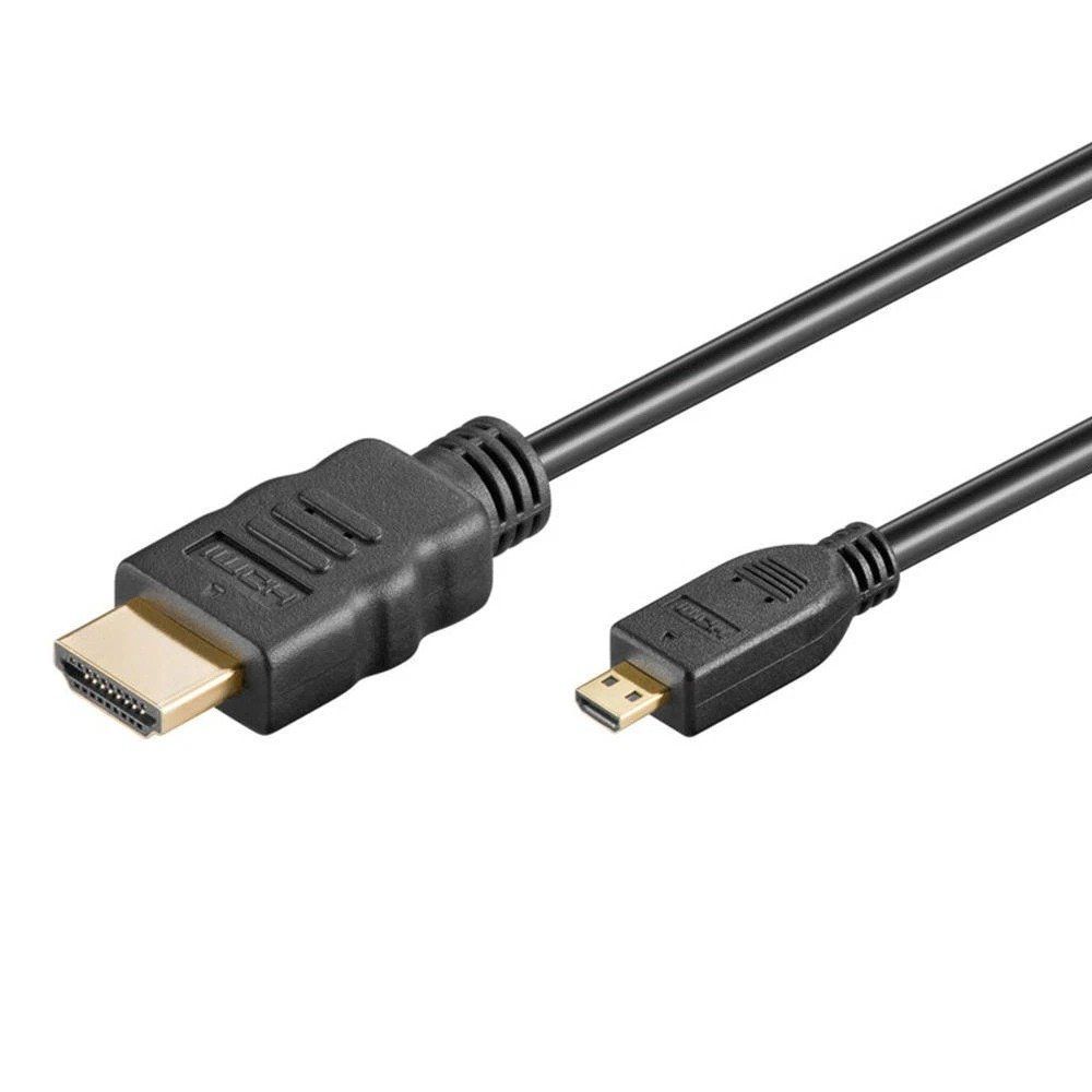 Cavi: FullHD 1meter Micro HDMI zu HDMI Kabel  3D 4K – Nuovo (secondo la descrizione) da Kirchdorf AG venduto da Aarereussshop