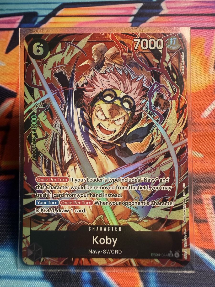 Bandai Sammelbilder & Trading cards: Koby Navy/SWORD AA EB04-044 – Neu (gemäss Beschreibung) aus Kloten von Sonic_3PO