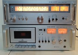 Stereo Tuner Vintage 526L & Cassettende (nov174)