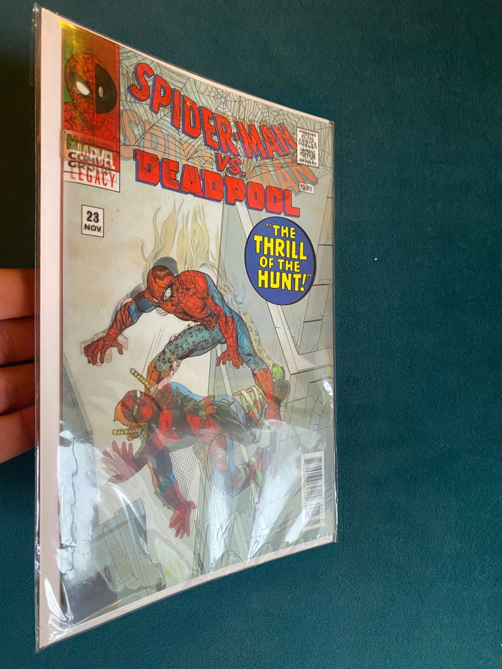 Comics: Spider-Man/Deadpool #23B Lenticular Variant (2017) – Gebraucht aus Schmiedrued von swissgeeks01 1