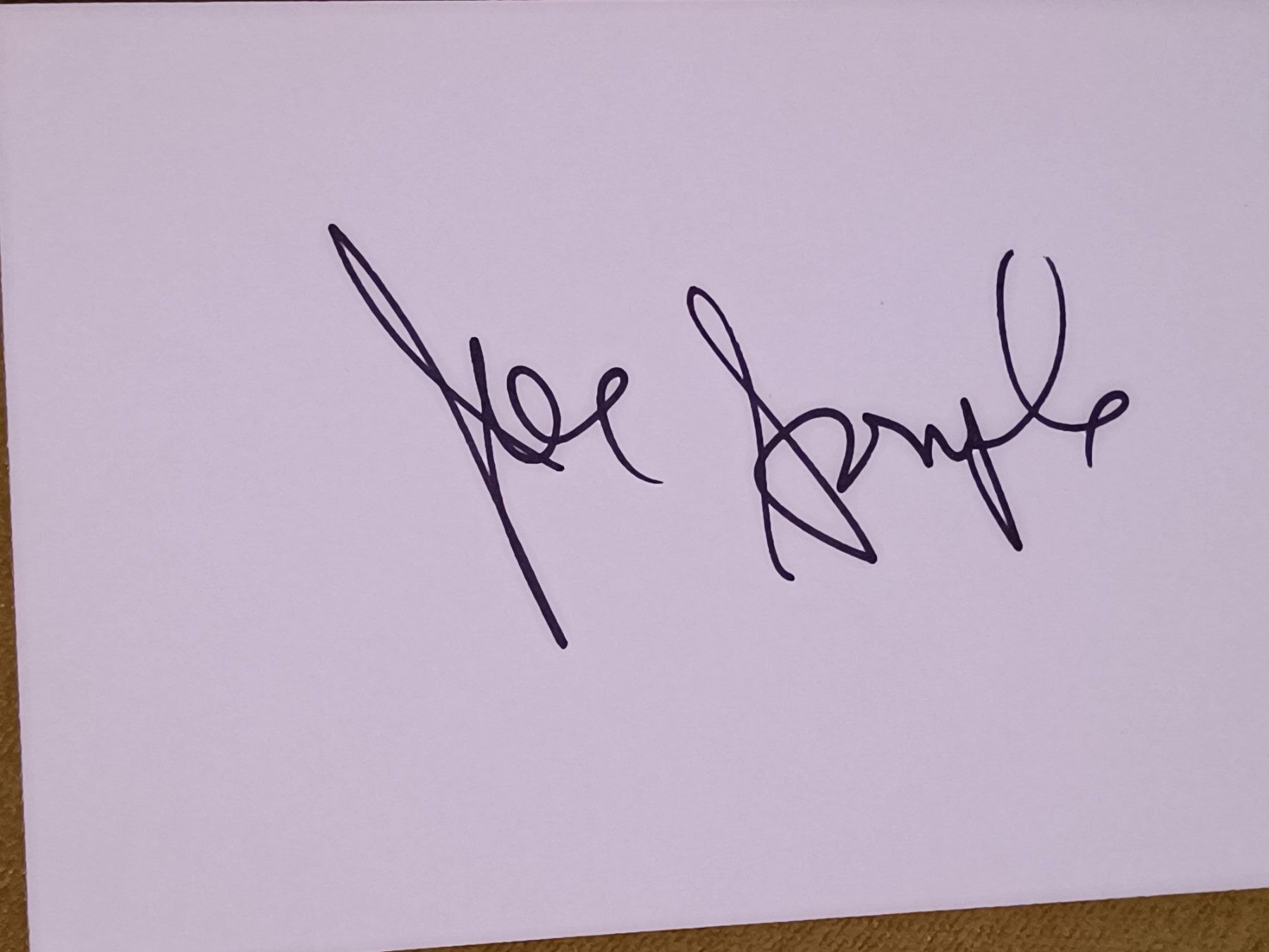 Autografi: Joe Sample - 2014 verstorben - persönlich gesammelt – Usato da Menziken venduto da Artographs