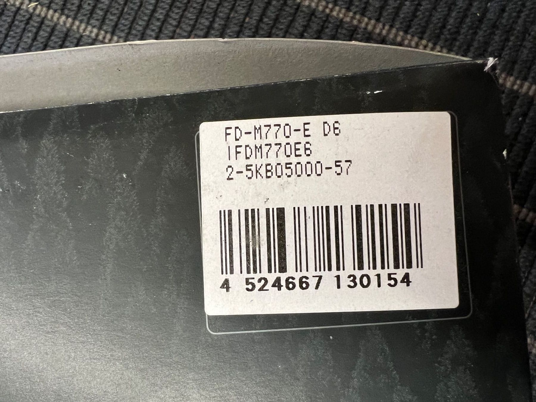 Shimano Pezzi di ricambio: Platten-Umwerfer Shimano FD-M770-E – Nuovo e nell'imballaggio originale da Eschen venduto da Sele-Radsport 2