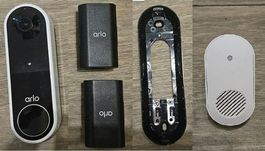 Arlo Essential kabellose Türklingel,weiß Drahtlos +Funkgong