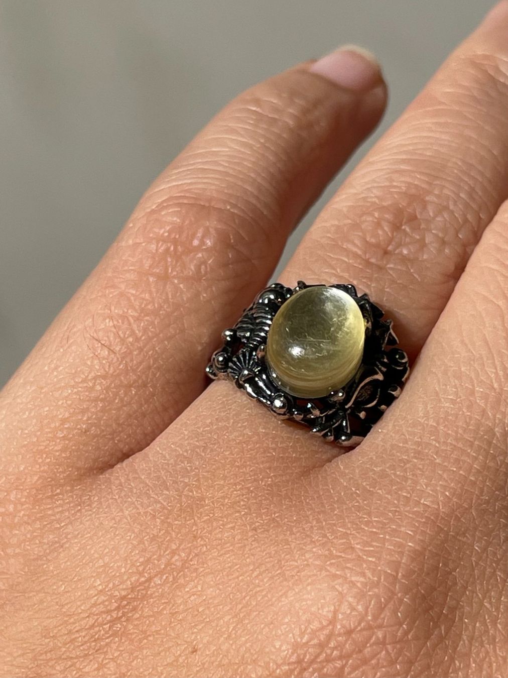 Anelli: Premium Vintage-Ring mit Phlogopit Verstellbar – Nuovo e nell'imballaggio originale da Schiers venduto da sisikristall 4