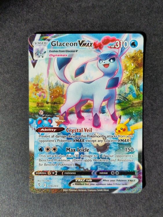 Pokemon "Glaceon VMAX EVS209" EN Altart Secret Rare Kaufen auf Ricardo