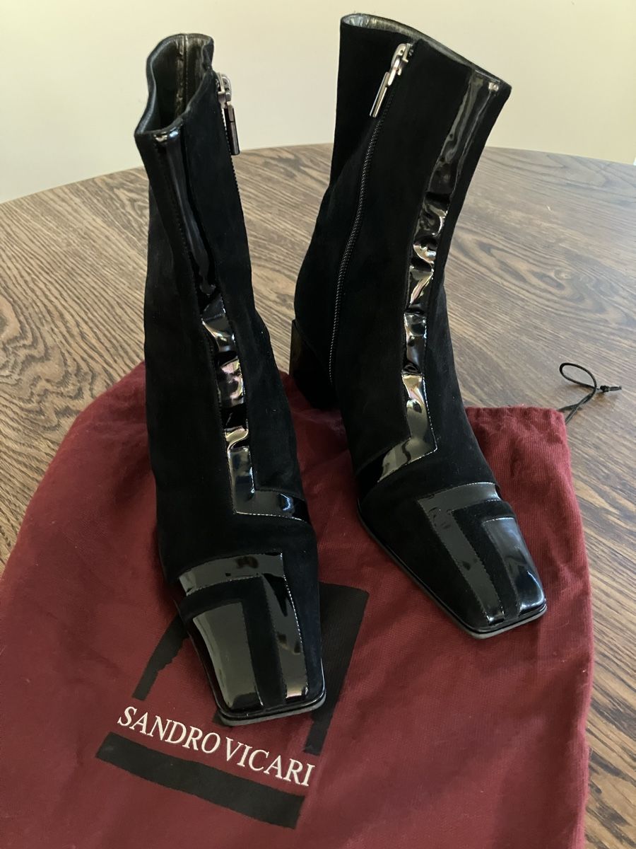 Sandro Scarpe da donna: Sandro Vicari Stiefeletten 37 Neu – Nuovo e nell'imballaggio originale da Lausanne venduto da julimaha