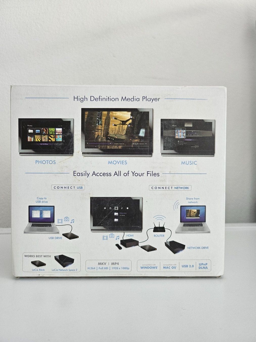 Lacie Lettore multimediale & Streamer: LaCinema Mini HD – Usato da Landquart venduto da Spirit6 3