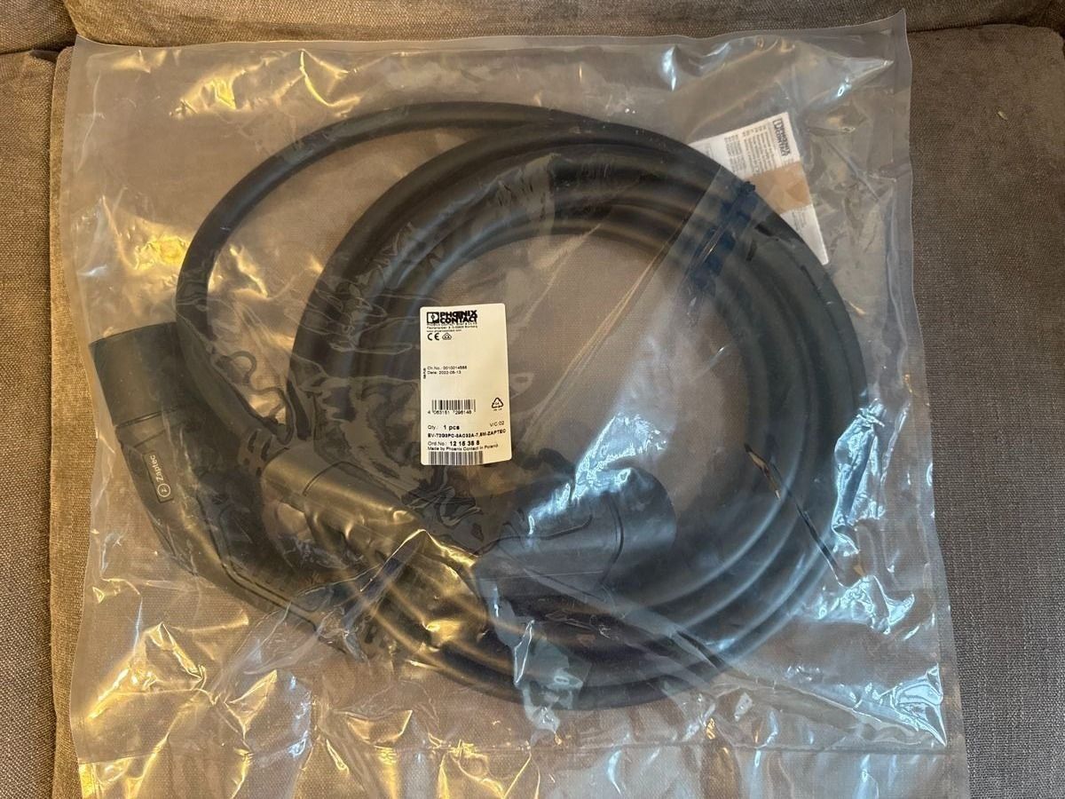 Cavi: Zaptec Ladekabel Typ 2 7,5m 32A bis 22kW – Nuovo e nell'imballaggio originale da Ennetmoos venduto da berg2011