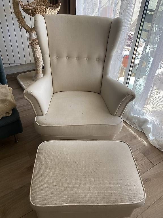 Poltrone: Poltrona Strandmon + pouf – Usato da Cadro venduto da Laluli02 1