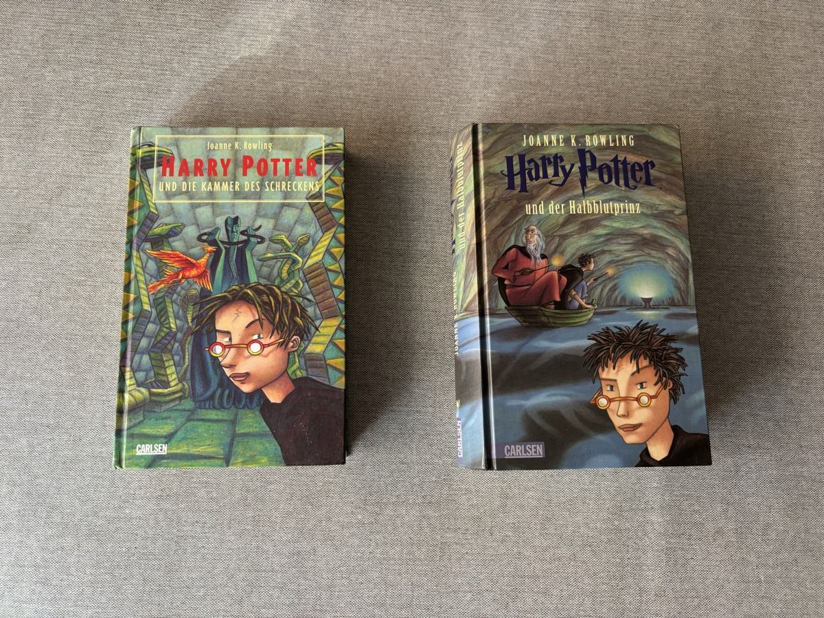 Bücher: SET Harry Potter Buchset 2 Bücher Hardcover Carlsen  – Gebraucht aus Luzern von pengmarket_gmbh