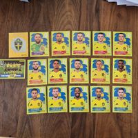 Panini Sticker Schweden Team 2027 Konvolut 17 Stk