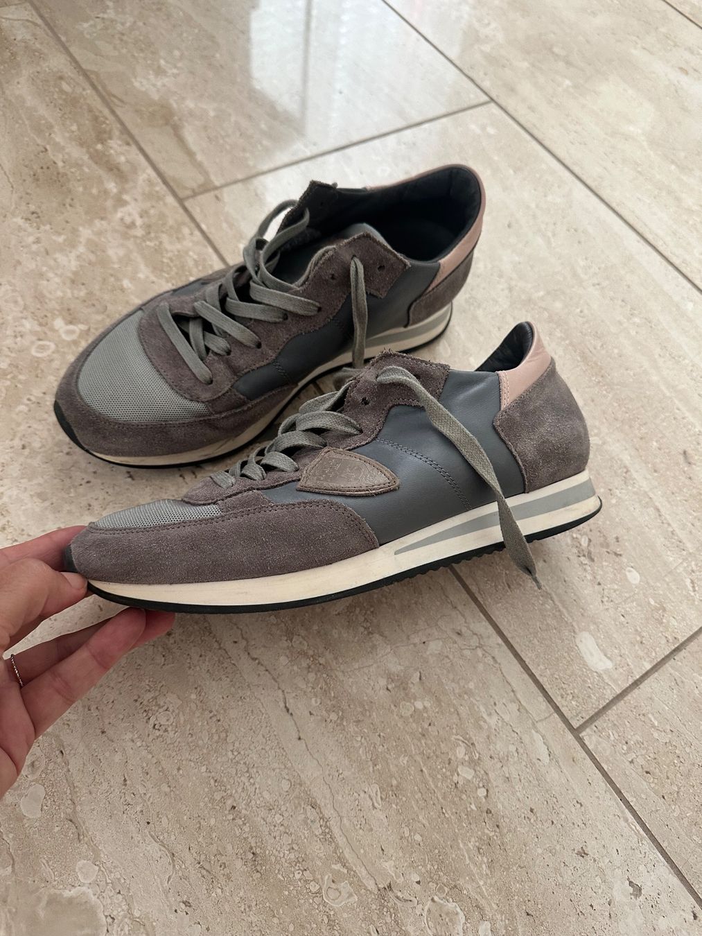 Scarpe da donna: Sneaker Philippe Model grau Grösse 39 Made in Italy – Usato da Dübendorf venduto da Kabelo 3