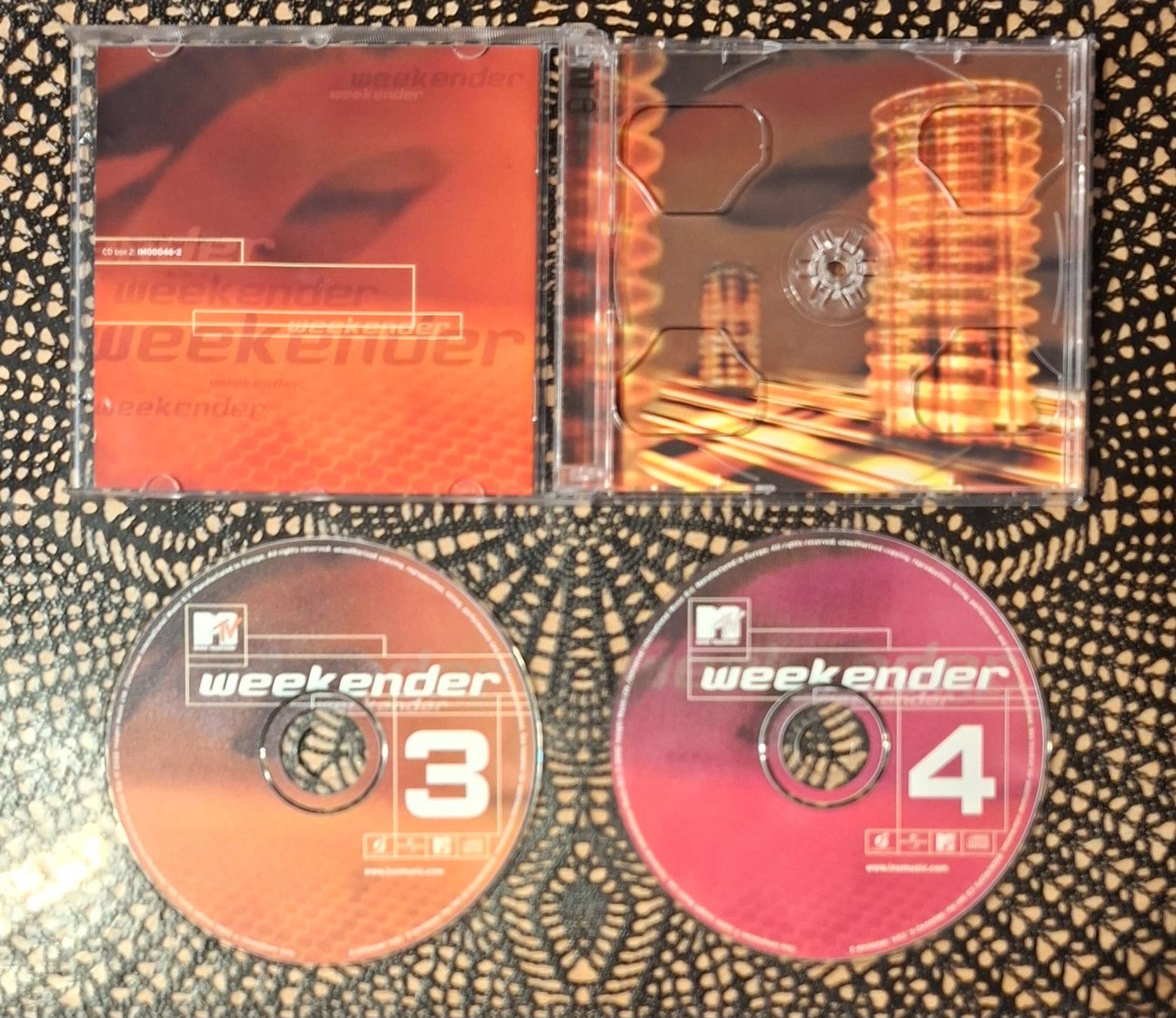 CD: MTV Weekender Disc's 4+5, 2CD Pop Compilation Sampler 2002 – Usato da Schönenberg TG venduto da breiti12 2