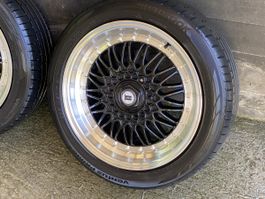 JR RACING Felgen 17 Zoll mit Gutachten.