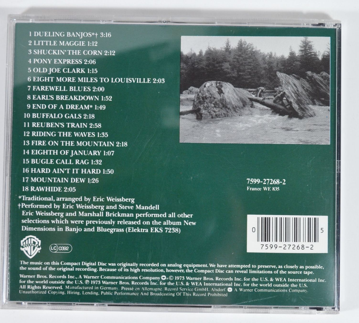 CD: CD: SOUNDTRACK zu DELIVERANCE "Duelling Banjos" – Nuovo (secondo la descrizione) da Frenkendorf venduto da Yard-Sale-2000 1