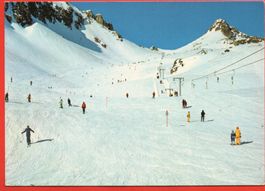 DISENTIS das Skigebiet beim Péz Ault, Skilift