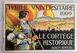 Historisches Album: "Le Cortège Historique" Genf 1909, Ra...
