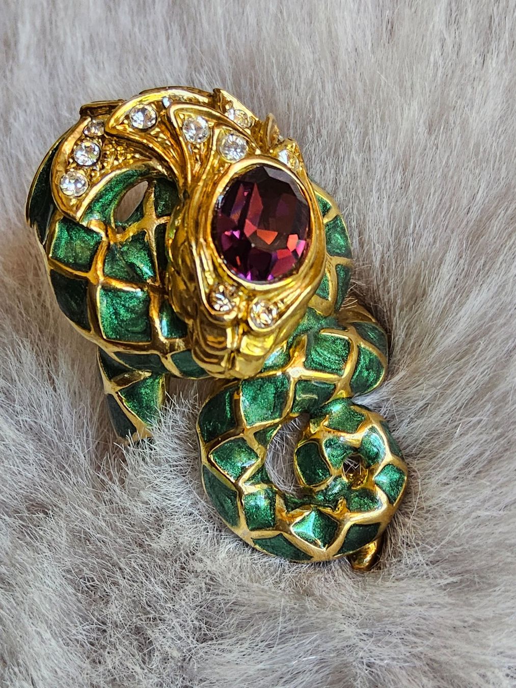 Anelli: Roberto Cavalli Cocktail Statement Schlangen Ring Gr. 51 – Usato da Zürich venduto da SciTec 1