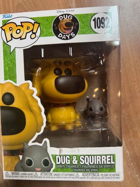Statuette: Funko POP 1092 Dug & squirrel – Usato da Vuadens venduto da Chouchoujapan 1
