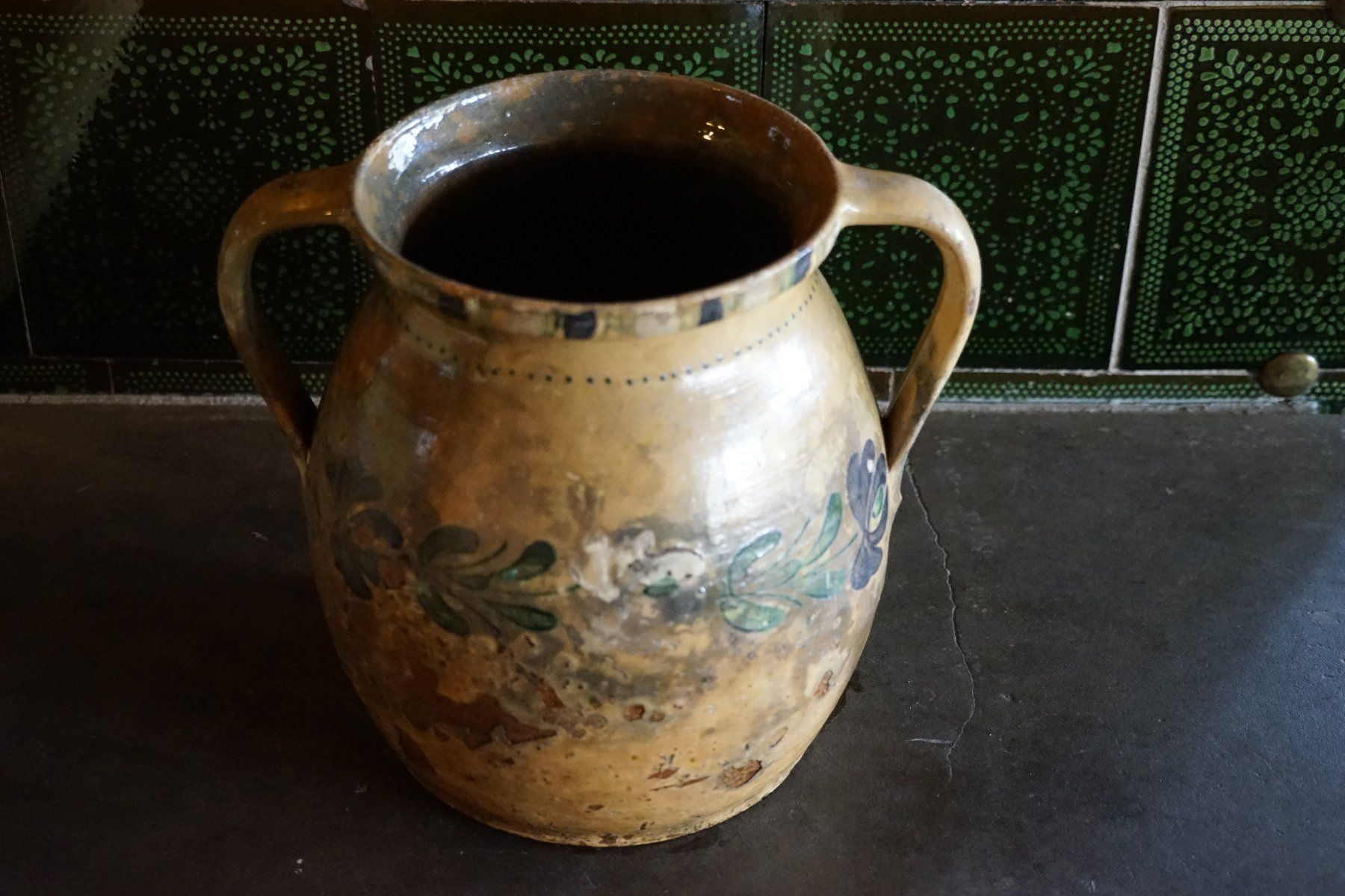 Vasi & Recipienti: Vase / Krug / Topf antik Keramik – Usato da Hinwil venduto da Antikfischer 4
