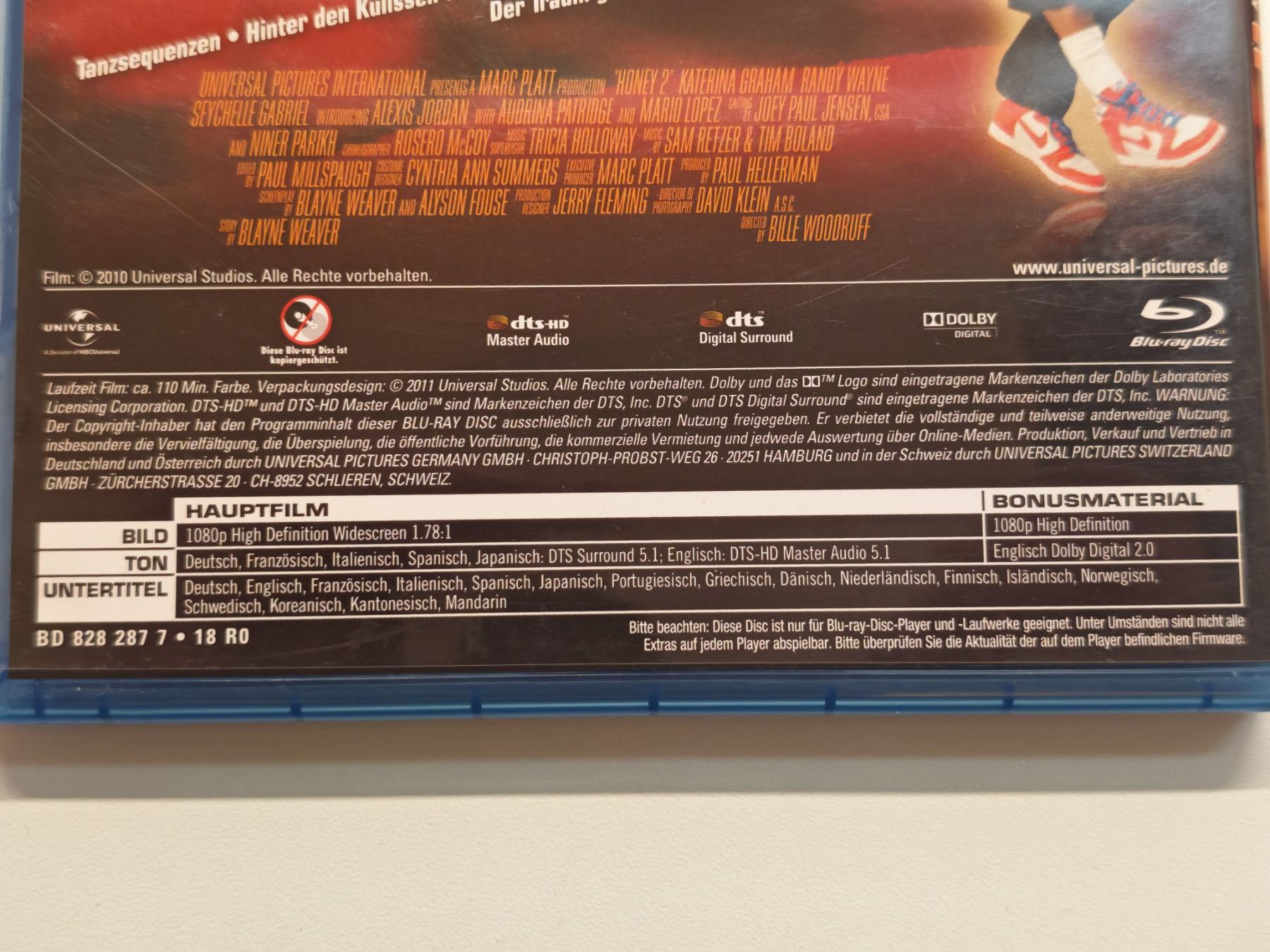 Tutti i DVDs: Honey 2 – Usato da Liestal venduto da Kratzilla 3
