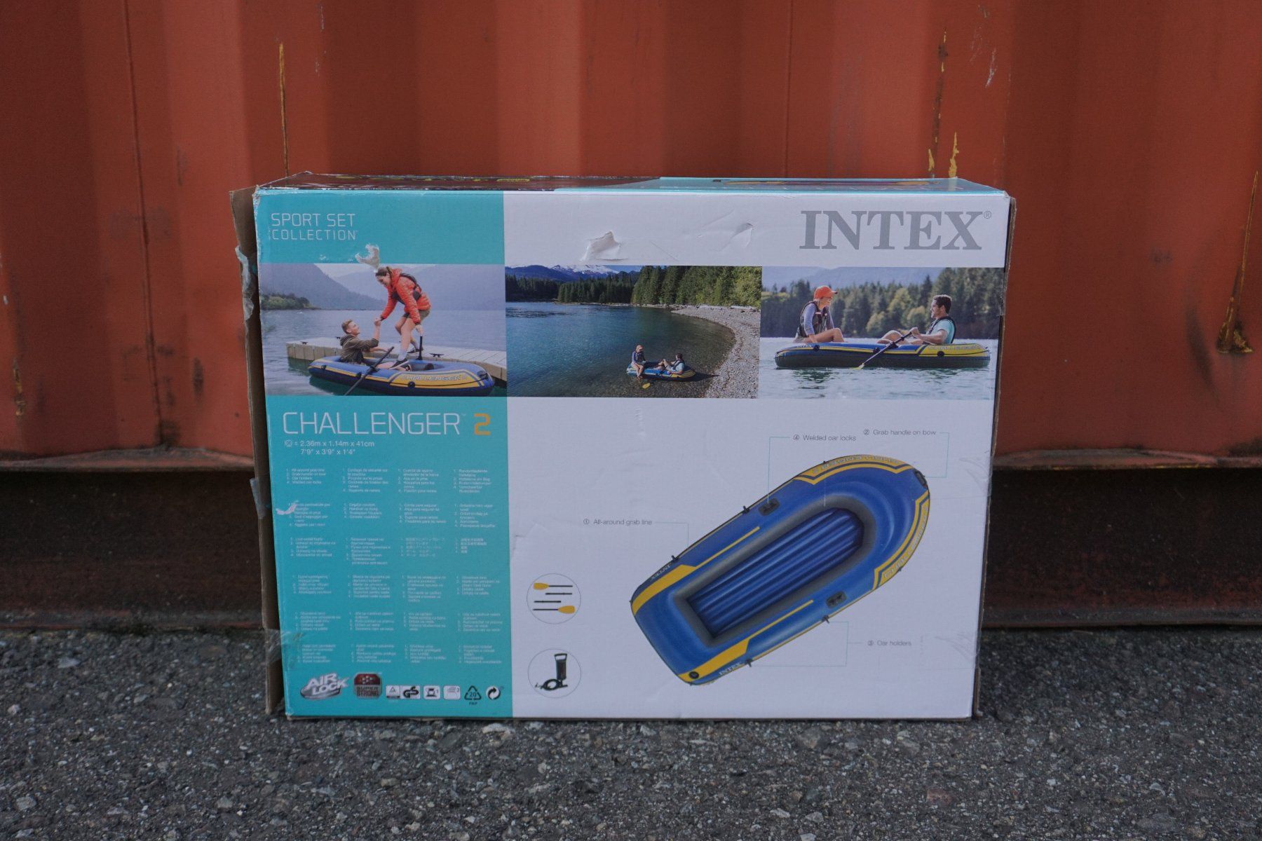 Barche: Intex Challenger 2 Boot-Set – Nuovo e nell'imballaggio originale da Pratteln venduto da Restwert_Pratteln 8