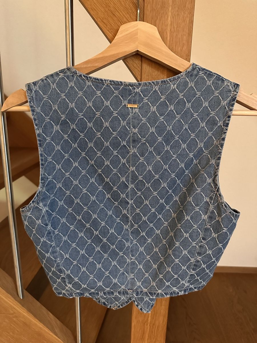 Morgan Gilet & Giacche senza maniche: Denim Weste Morgan Gr.34 – Nuovo (secondo la descrizione) da Oberembrach venduto da ASP80 1