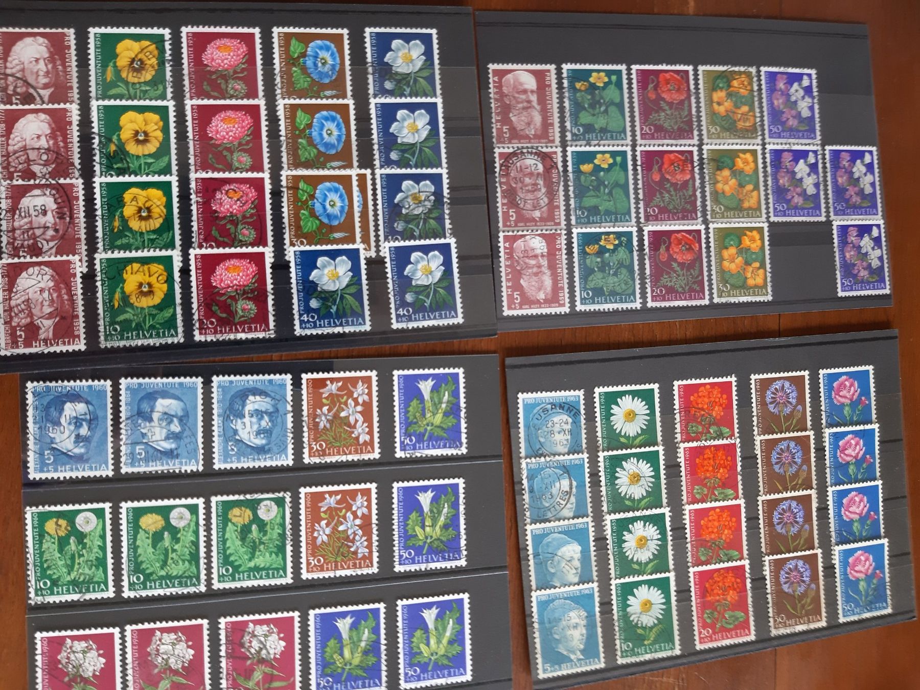 Alle Briefmarken: Timbres-poste – Gebraucht aus Aigle von Calcicole 8