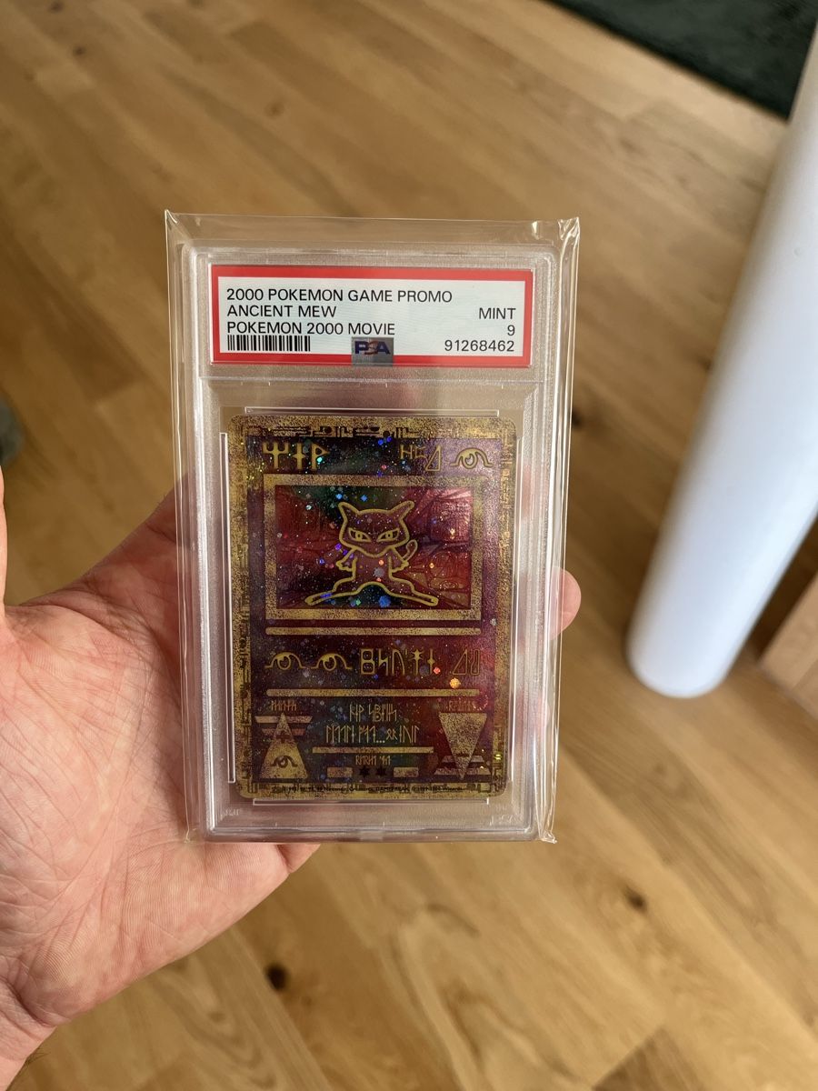 Pokémon Carte collezionabili: 2000 Pokemon Game Promo Ancient Mew Mint 9 – Nuovo (secondo la descrizione) da Liebefeld venduto da lyluth