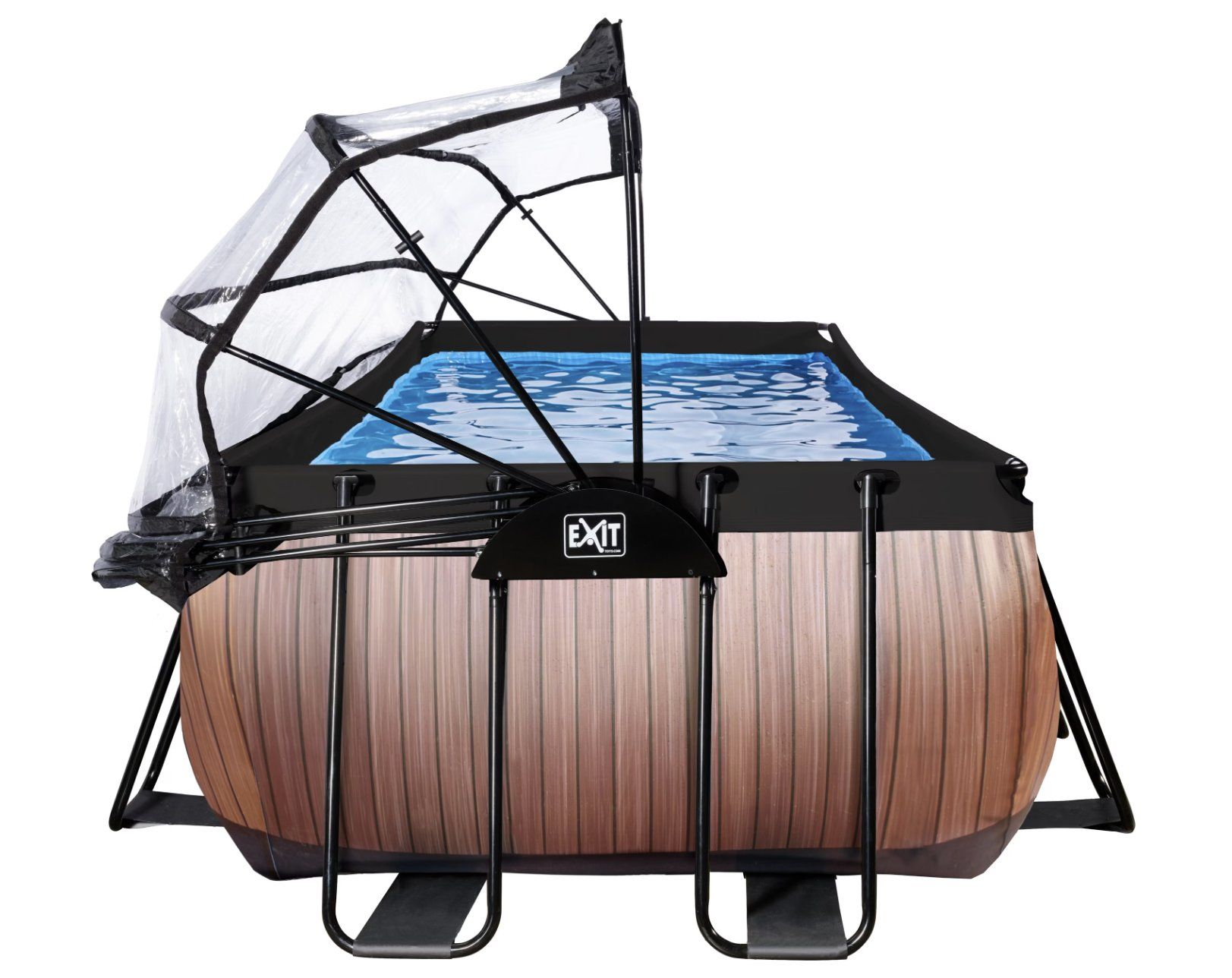 Schwimmbad: Pool 400x200x100 cm Sonnendach, Sandfilterpumpe, Exit – Neu und originalverpackt aus Wängi von LiqKojote 3
