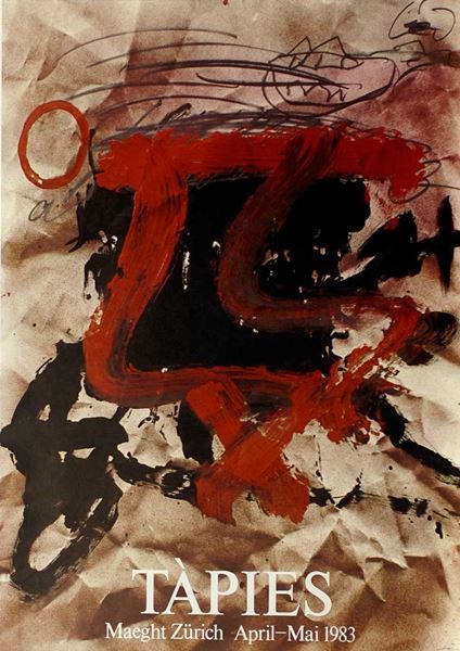 Posters & Illustrations: Tàpies – Neuf (Voir description) à Bern par Vintage-Art-Poster