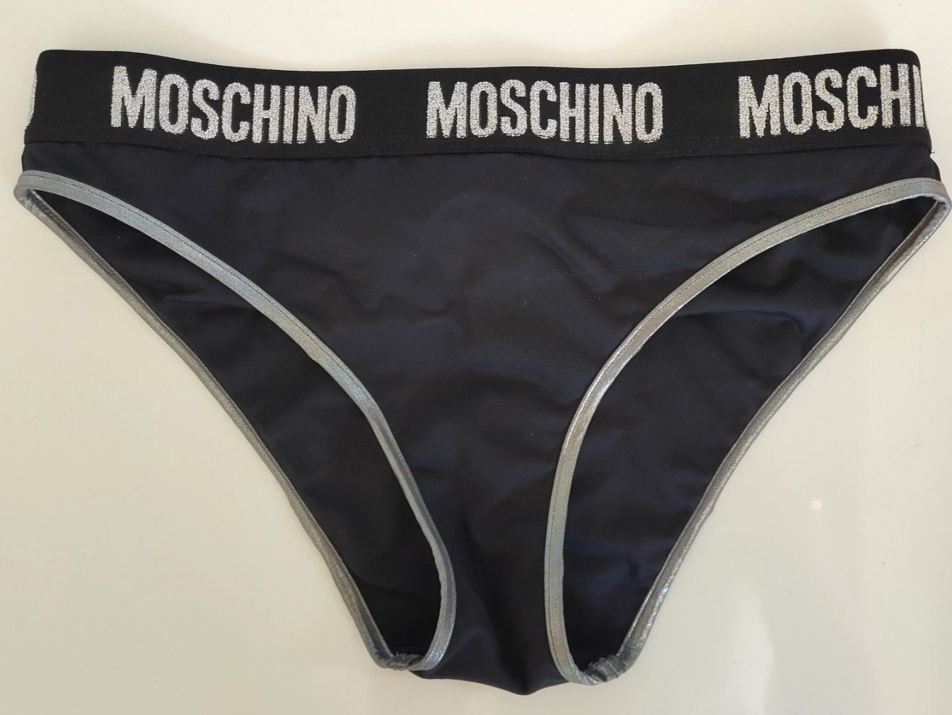Moschino Costumi da bagno & Bikini: Moschino Bikini Metallic Silver – Usato da Meilen venduto da Aphrodite87 4